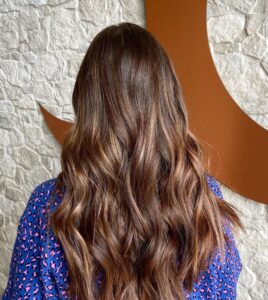 Mocha hair colour at Natural Hair, Belfast