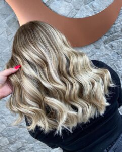 Blonde Balayage at Natural Hair Company in Lisburn