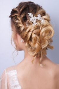 Bridal braids at Natural Hair Company, Belfast