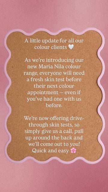Maria Nila Patch Test Lisburn