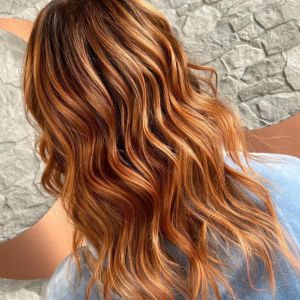 Wavey-Red-Hair-At-The-Best-Hair-Salon-In-Lisburn-